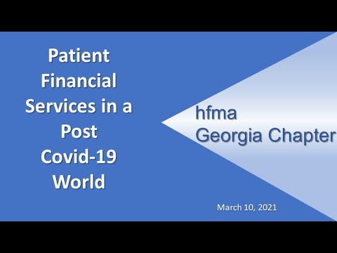 Patient Financial Services in a Post COVID-19 World