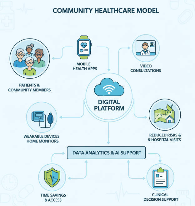 Community Healthcare: Telehealth for the Deaf & Senior Care