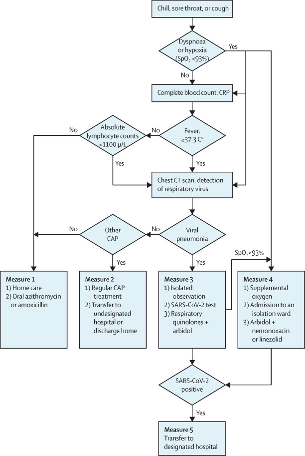 Therapeutic and Triage Strategies for 2019 Novel Coronavirus Disease in Fever Clinics