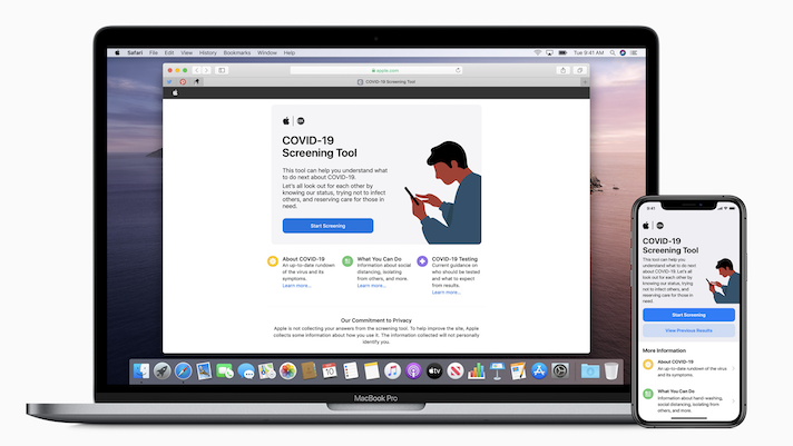 Apple Releases COVID-19 Screening Tool, Resource Guide