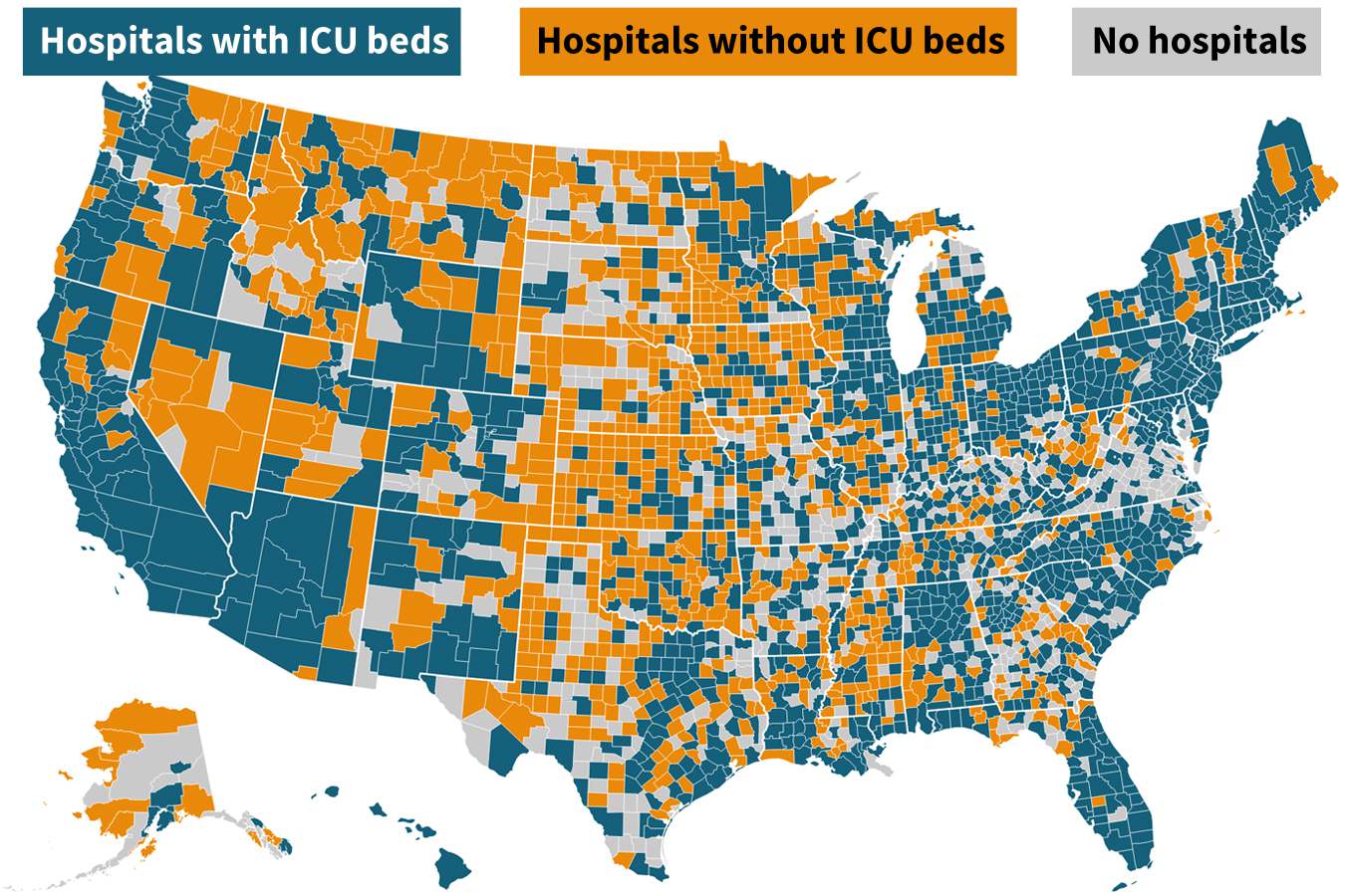 Millions Of Older Americans Live In Counties With No ICU Beds As Pandemic Intensifies