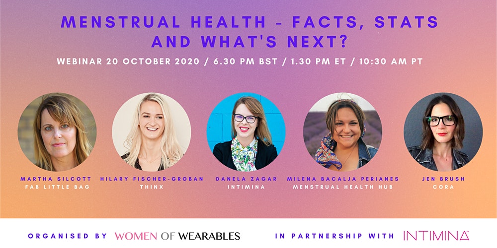WEBINAR - Menstrual Health - Facts, Stats and What’s Next?