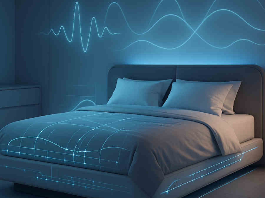 Leveraging Smart Bed Technology to Detect COVID-19 Symptoms