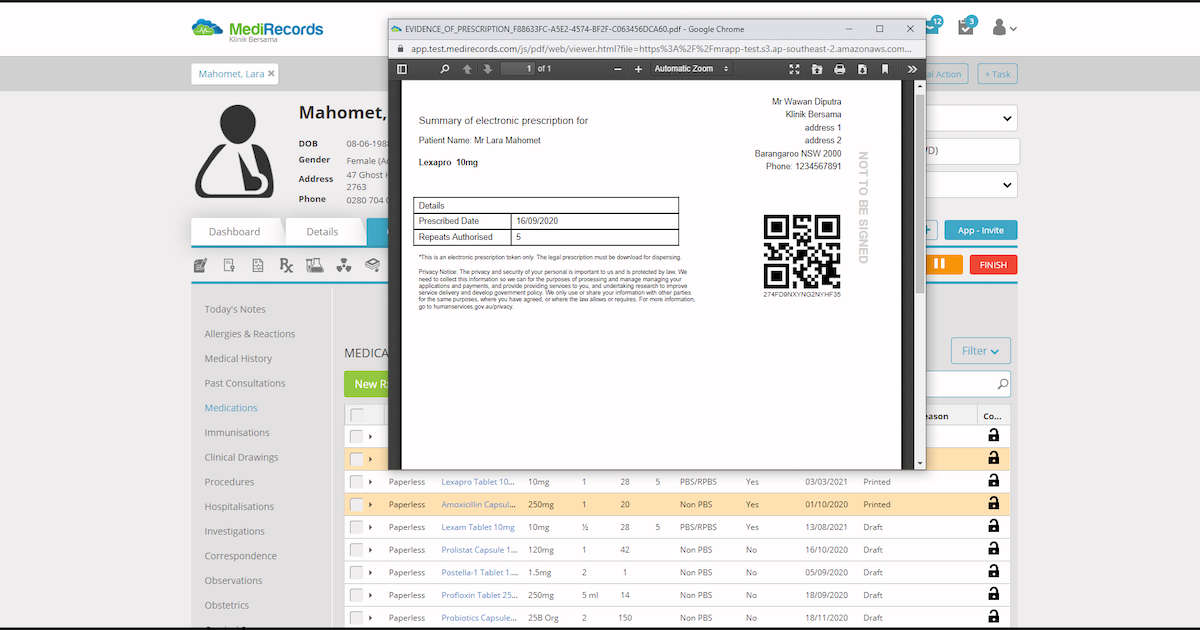 Northern Health's virtual ED integrates MediRecords for Electronic Prescribing