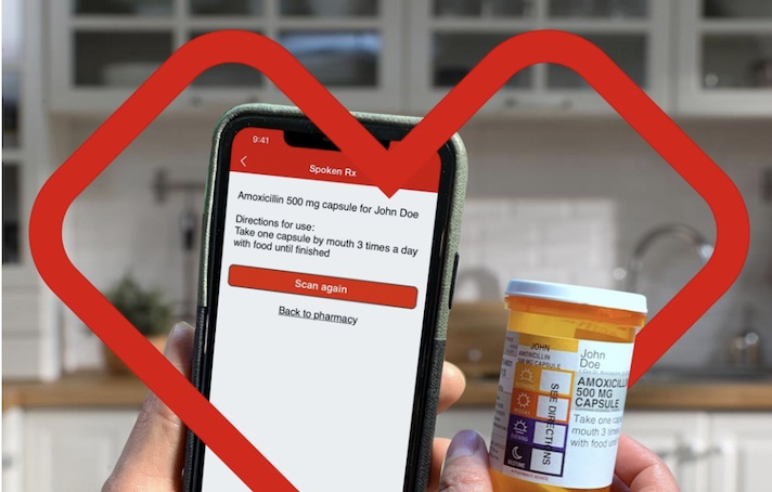 CVS Pharmacy app introduces feature for people with visual impairments