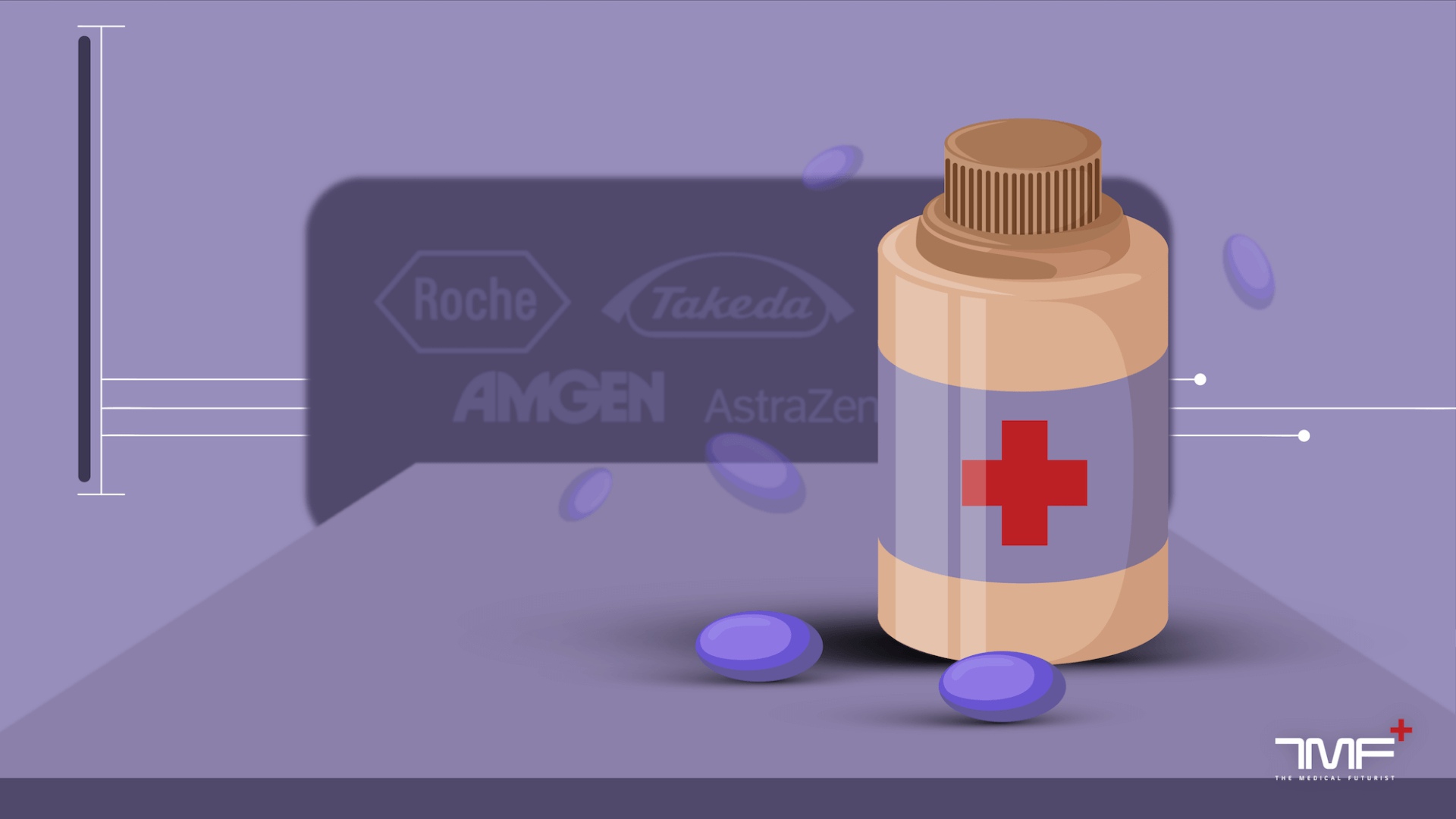 Digital Health Interests Of Pharma Giants Boehringer Ingelheim, Takeda, Astrazeneca, Amgen And Roche