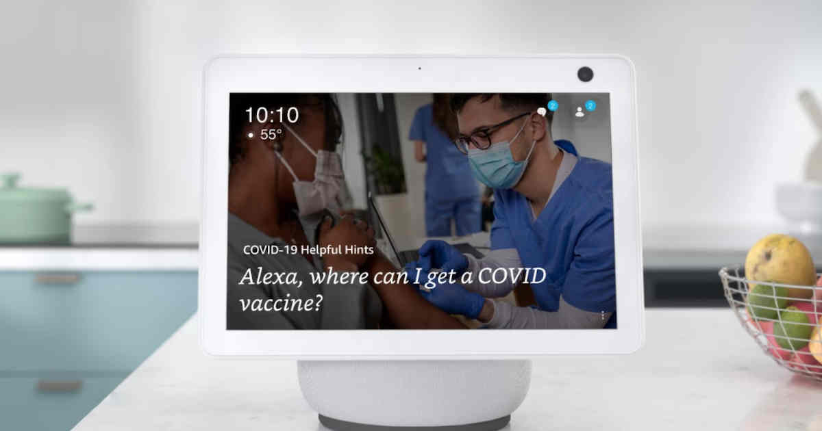 Amazon's Alexa Now Helps Users Find COVID-19 Vaccines