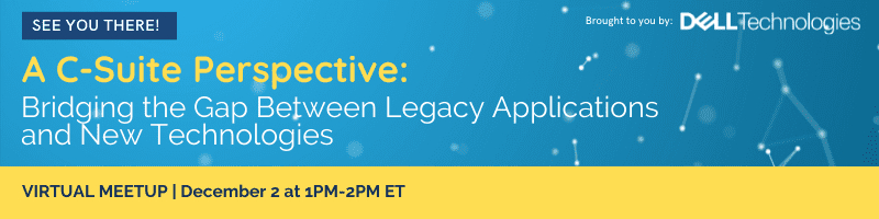 Strategies for Evaluating Legacy Applications - December 2nd, 2021 from 1:00pm – 2:00pm ET