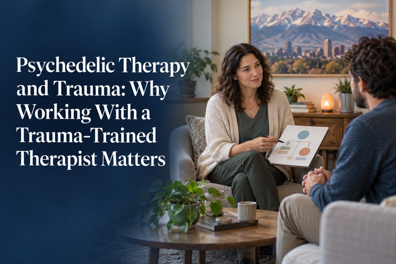 Psychedelic Therapy and Trauma: Why Working With a Trauma-Trained Therapist Matters