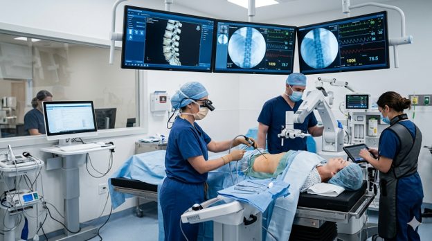 The Digital Clinic: How Ultra-Minimally Invasive Spine Procedures Are Redefining Outpatient Workflow Efficiency