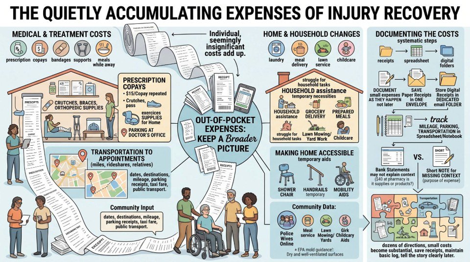 The Expenses Nobody Adds Up Until the Receipts Start Piling Up