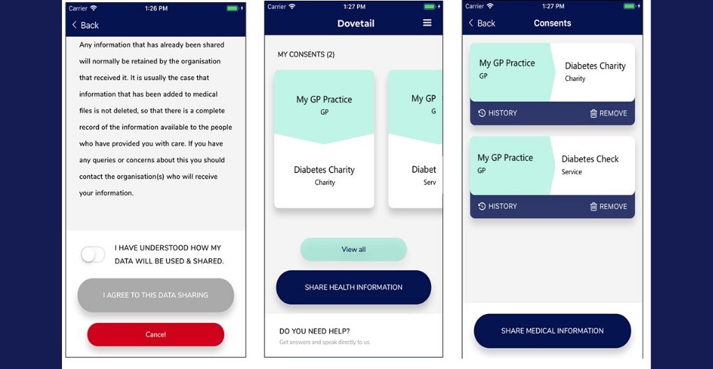 Patients prefer their consent to share their data and to manage it digitally.