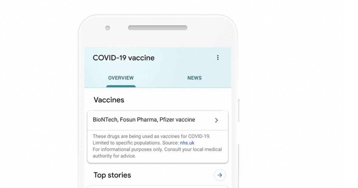 Google takes on COVID-19 vaccine misinformation