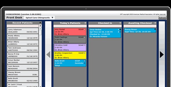 Chiropractic EHR Practice Management Software