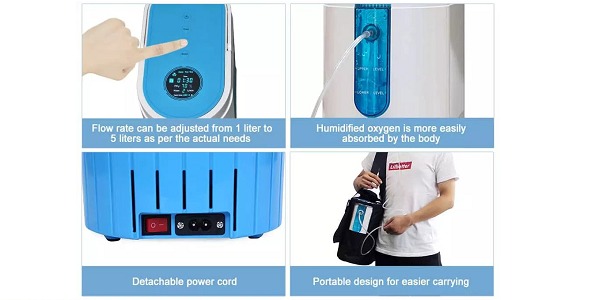 Alba Air Portable Oxygen Concentrator