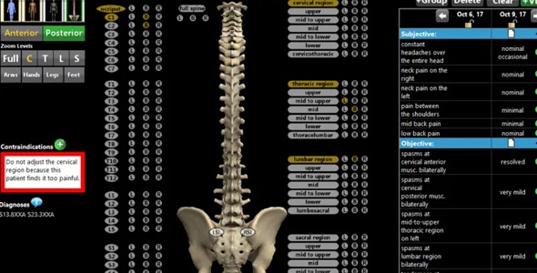 EZBIS chiropractic Electronic Health Records