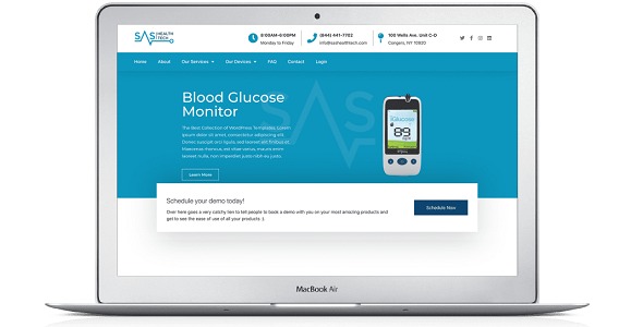 SAS Heath Remote patient monitoring