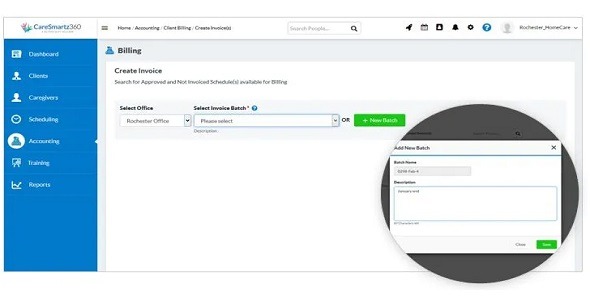 Caresmartz - Billing & Invoicing