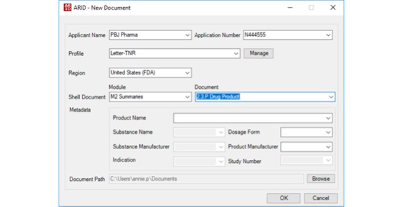 ACUTA Regulatory Intelligent Documents (ARID)