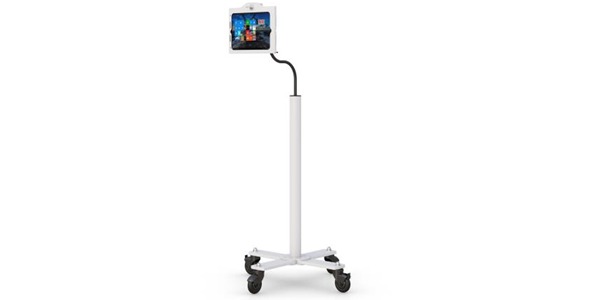 Mobile Tablet Cart with Flex Neck