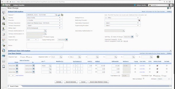 InSync® Medical Billing Software