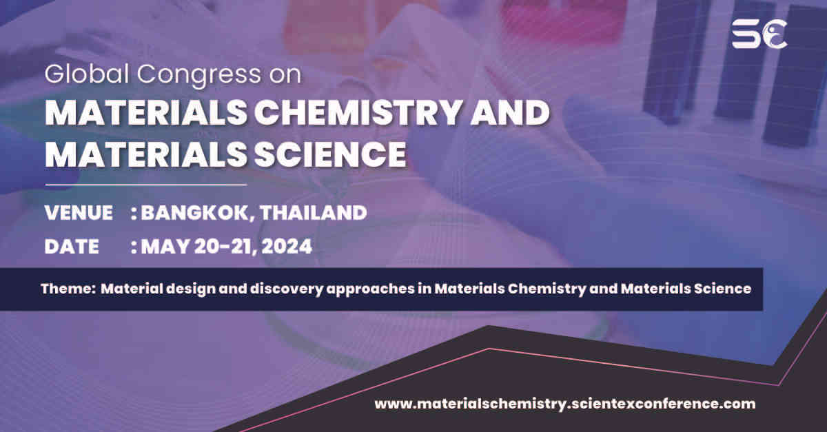 Global Congress on Materials Chemistry and Materials Science