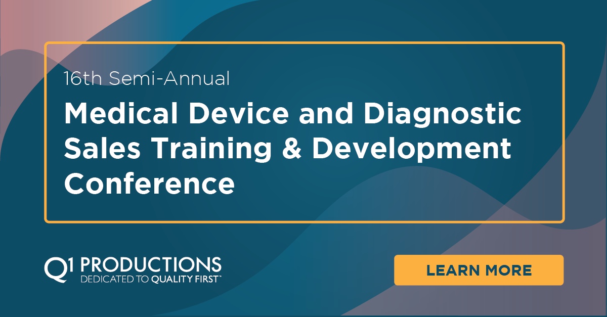 Medical Device & Diagnostic Sales Training & Development Conference