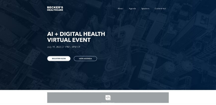 AI + Digital Health Virtual Event 2023