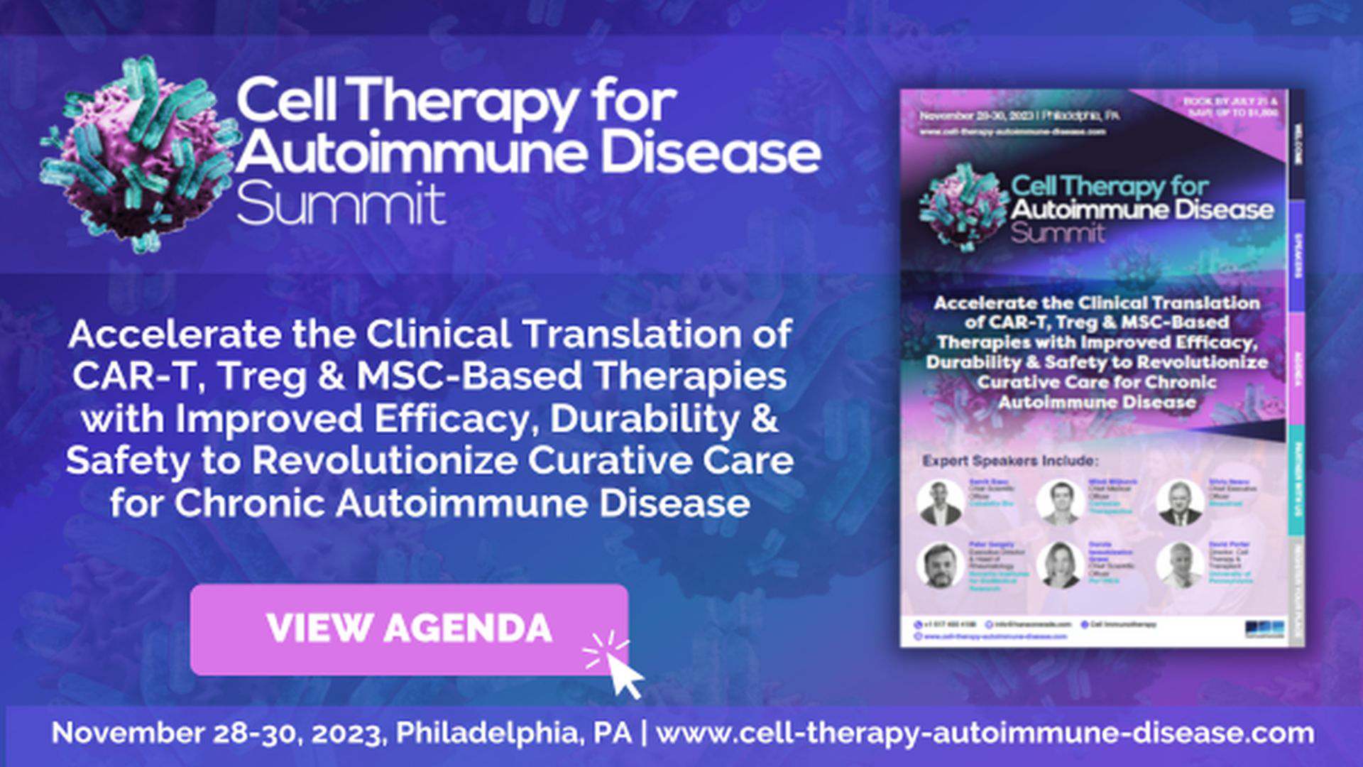 Cell Therapy for Autoimmune Disease Summit