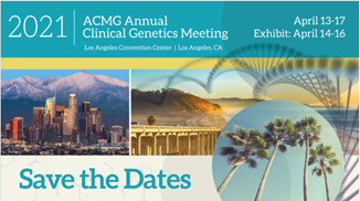 2021 ACMG Annual Clinical Genetics Meeting