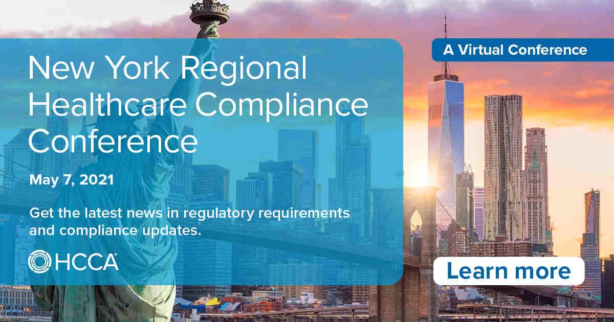 2021 New York Regional Healthcare Compliance Conference