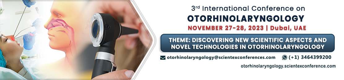 3rd International Conference on Otorhinolaryngology