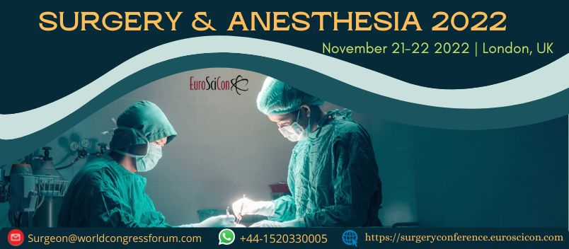 9th International Conference on Surgery & Anesthesia