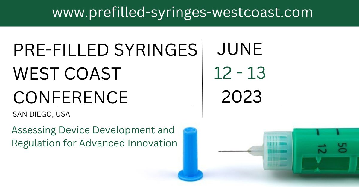 Pre-Filled Syringes West Coast Conference 2023