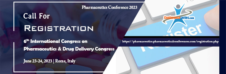 6th International Congress on  Pharmaceutics & Drug Delivery 2023