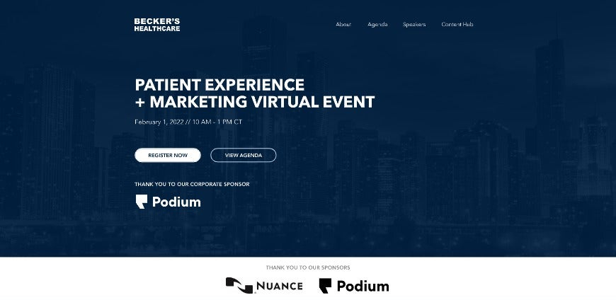 Patient Experience + Marketing Event 2022