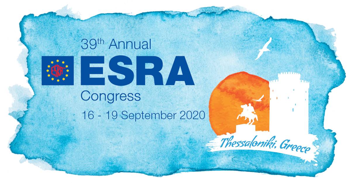 39th Annual ESRA congress