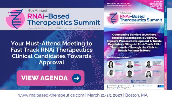 4th RNAi- Based Therapeutics Summit