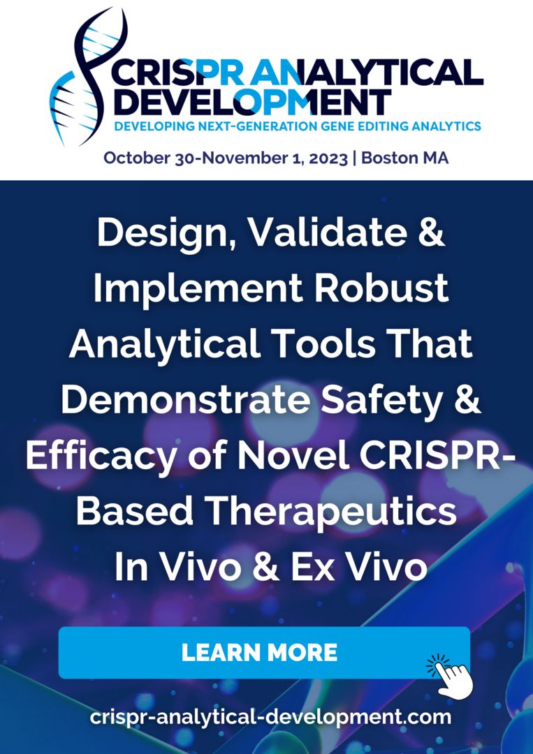 CRISPR-Based Therapy Analytical Development Summit