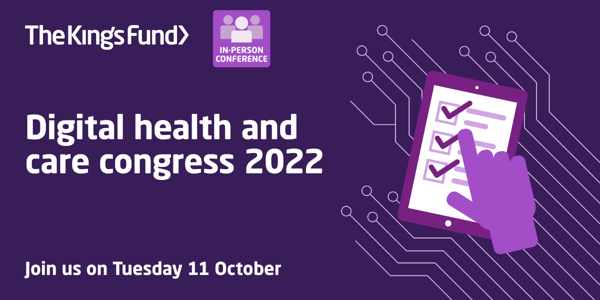 Digital health and care congress 2022
