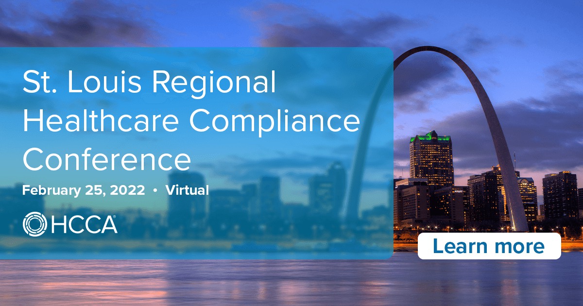 St Louis Regional Healthcare Compliance Conference