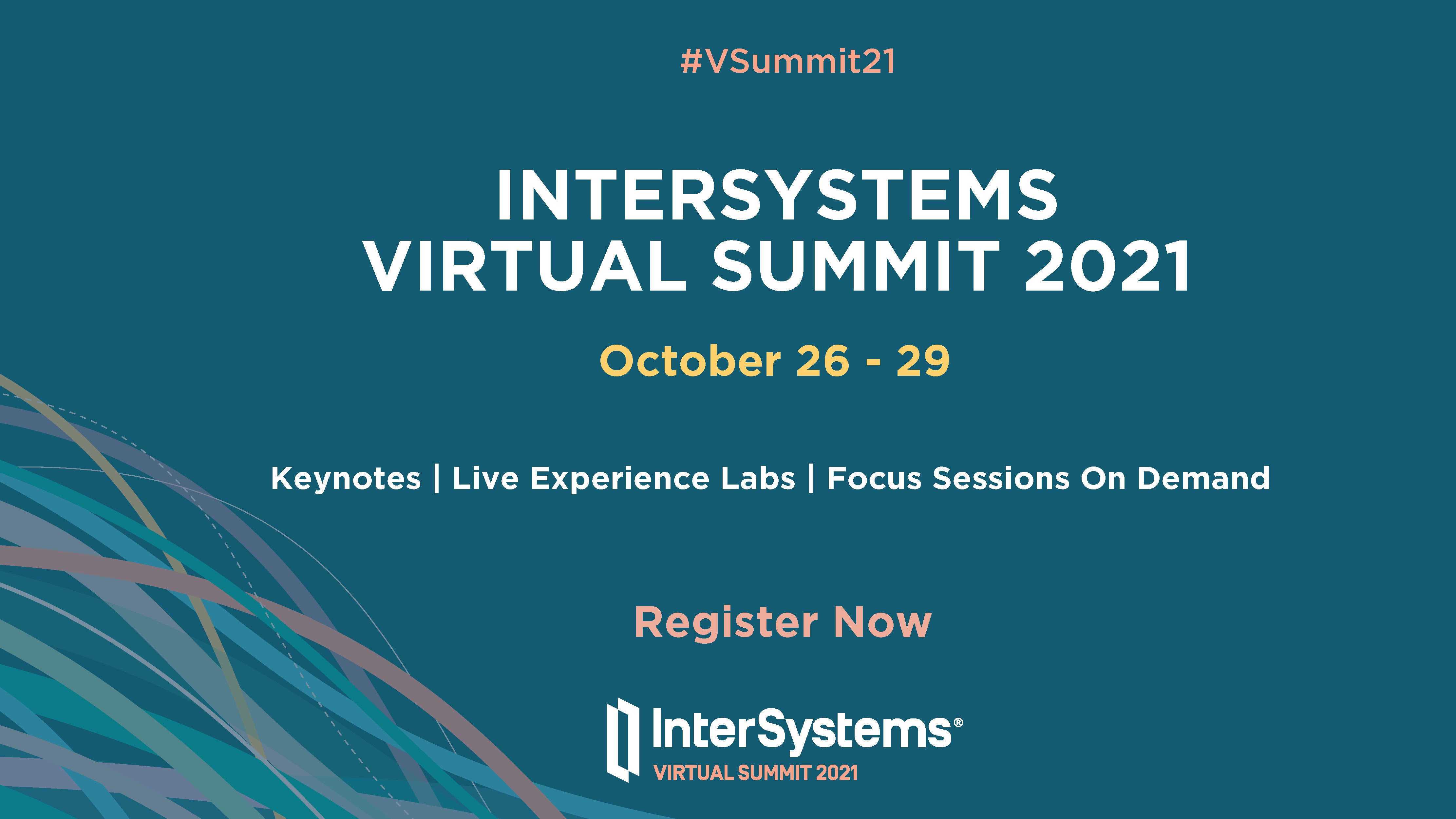 InterSystems Virtual Summit 2021