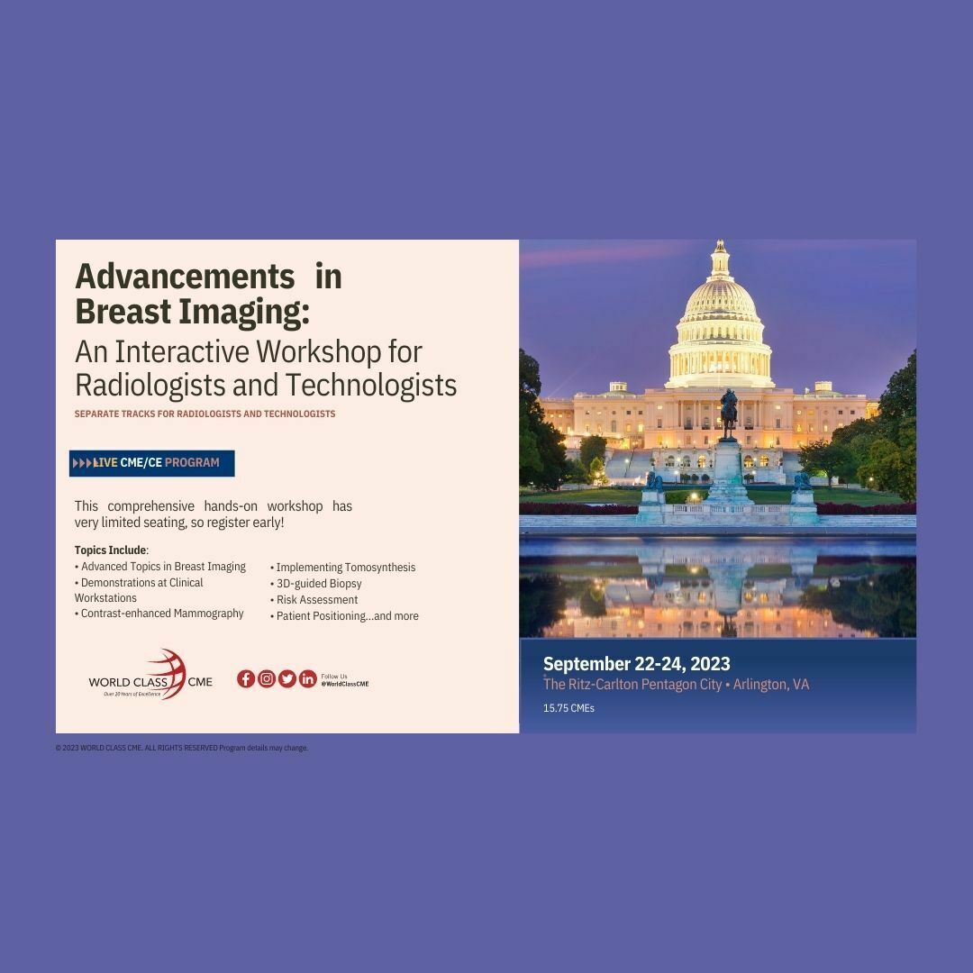 Advancements in Breast Imaging: An Interactive Workshop