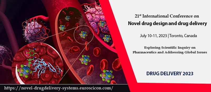 21st International conference on Novel Drug Design and Drug Delivery 2023