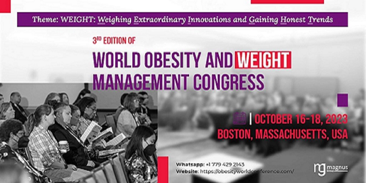 3rd Edition of World Obesity and Weight Management Congress (WOC 2023)