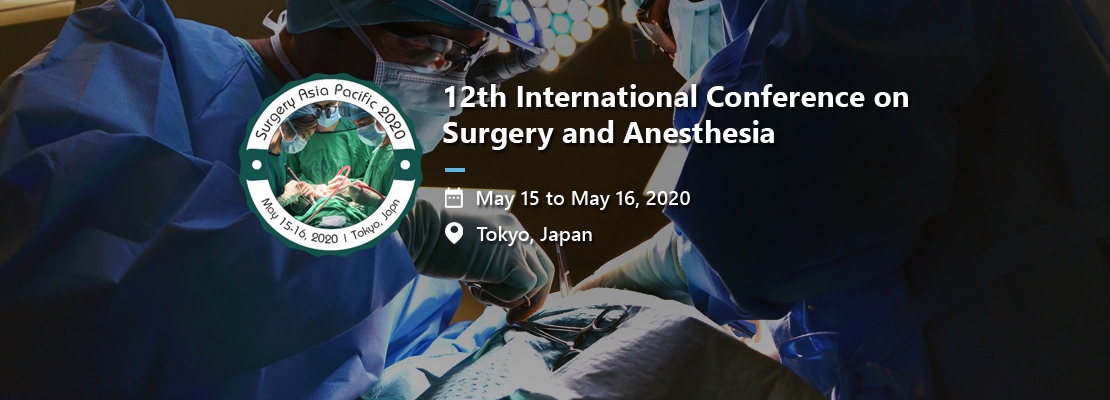 12th International Conference on Surgery and Anesthesia