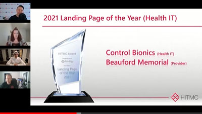 Landing Page of the Year (Health IT) - HITMC Awards