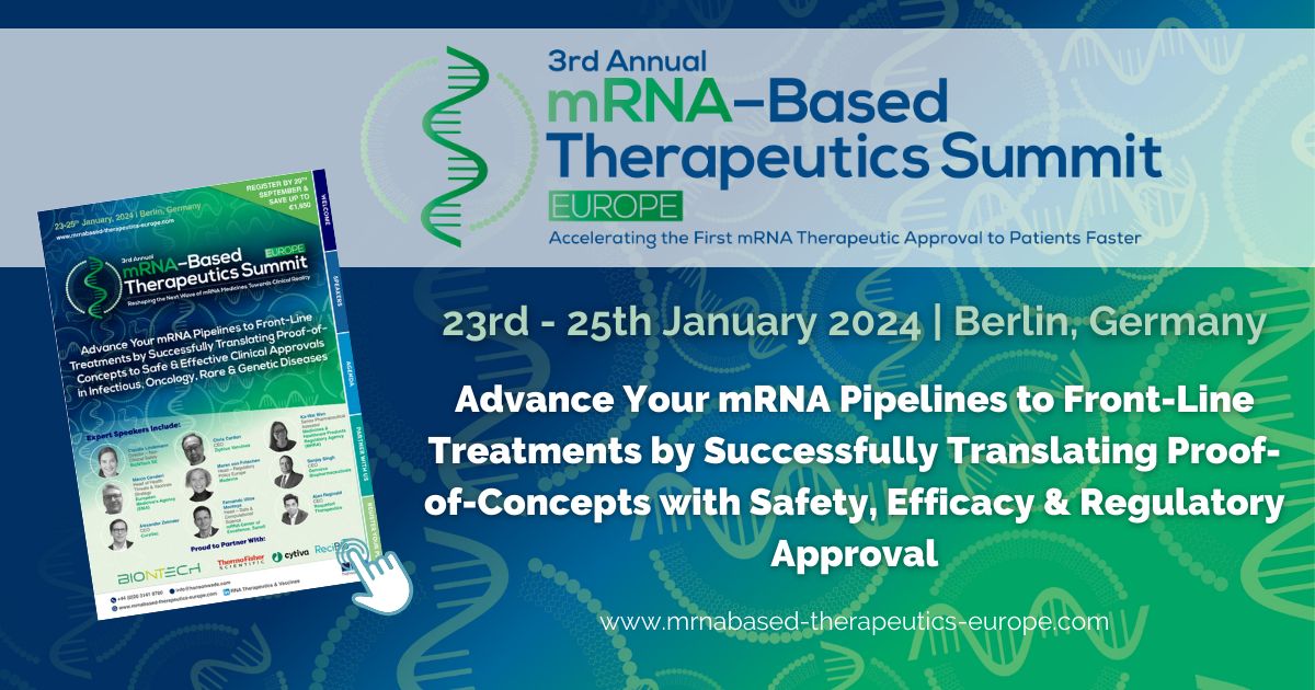 3rd mRNA-Based Therapeutics Summit Europe  2024