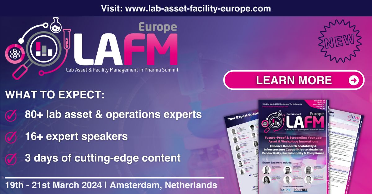2nd Lab Asset and Facility Management in Pharma Europe