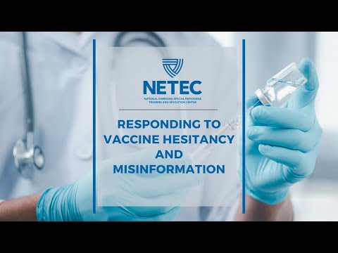 Responding to Vaccine Hesitancy and Misinformation